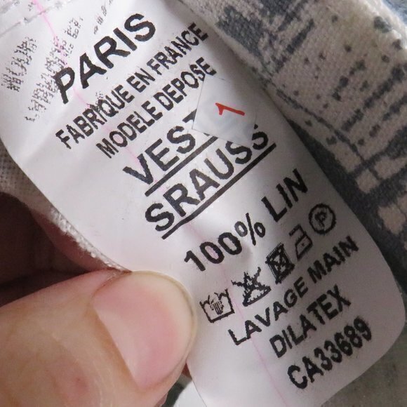 Eva Tralala linen belted‎ cardigan jacket - Picture 4 of 4